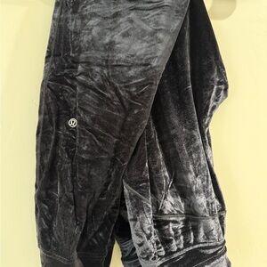 lululemon athletica Black Velvet Joggers